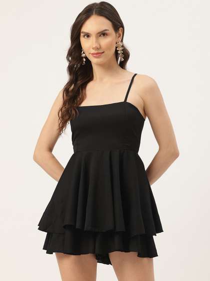 Sleek Italia Ruffled
                        Playsuit