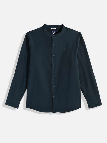Allen Solly Junior Boys
                    Pure Cotton Casual Shirt