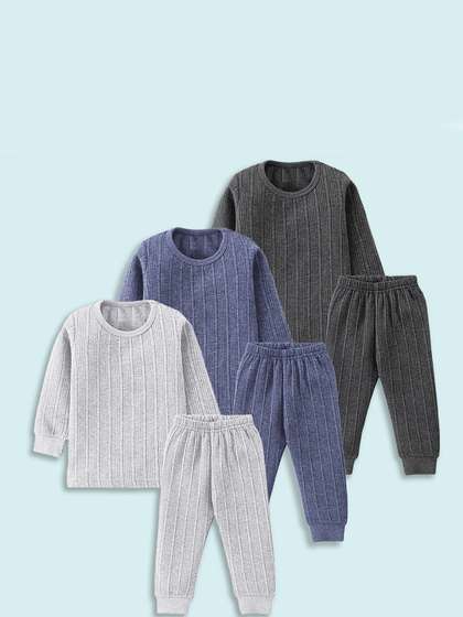 PARYAG Boys Pack Of 3
                    Wool Thermal Sets