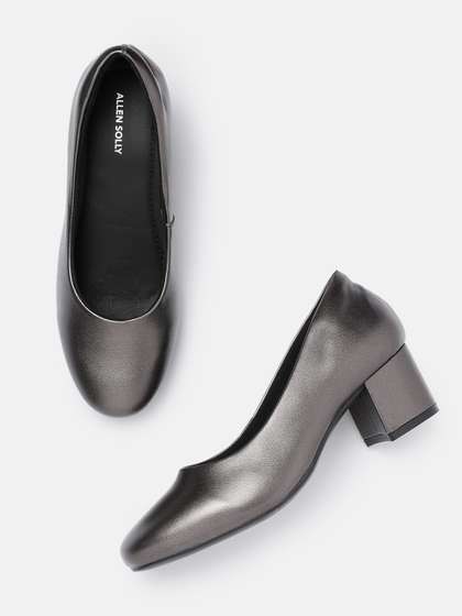Allen Solly Smart
                        Casual Block Heel Pumps