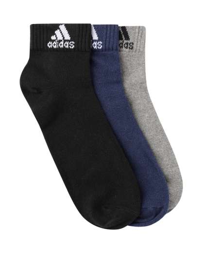 ADIDAS Men Pack Of 3
                        Ankle Length Socks