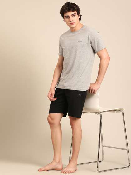 Pepe Jeans Men
                          T-shirt & Shorts Night suit
