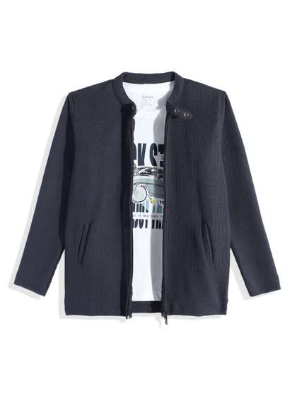 CAVIO Boys Lightweight
                    Tailored Jacket With T-shirt
