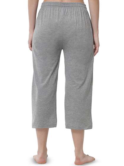 FFLIRTYGO Women Pack Of 3 Cotton Mid-Rise Capris