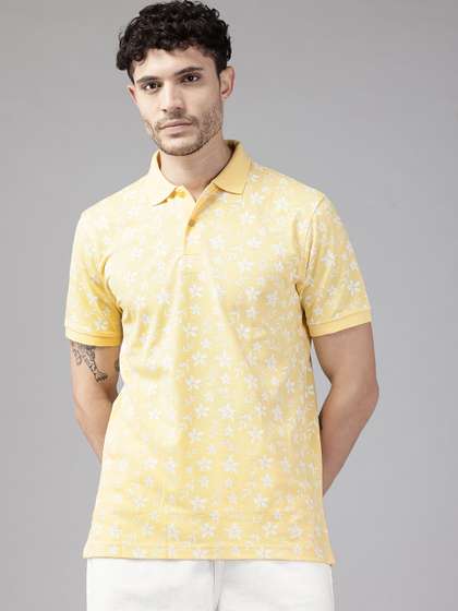 Park Avenue Printed Polo Collar T-shirt