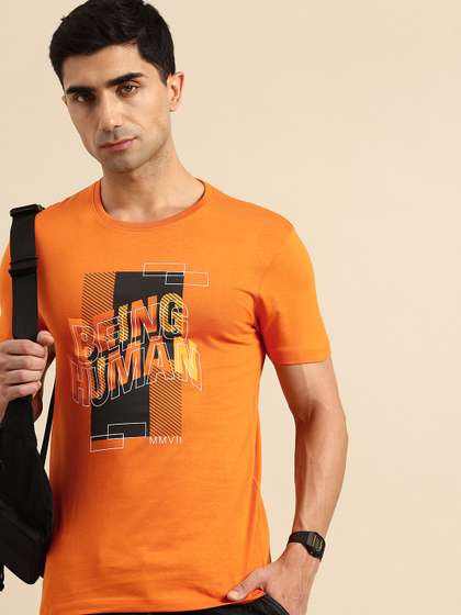 Being Human Pure Cotton Slim Fit T-shirt