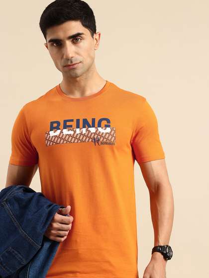 Being Human Pure Cotton Slim Fit T-shirt