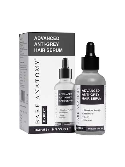 Bare Anatomy Advanced
                      Anti-Grey Hair Serum To Reduce Hair & Beard
                      Greying - 50 ml