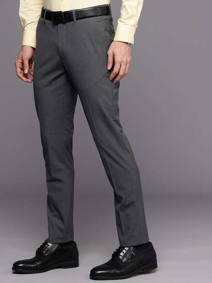 Louis Philippe Men
                        Super Slim Fit Formal Trousers