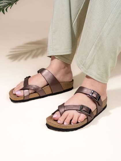 Mast & Harbour
                          Women One Toe Flats