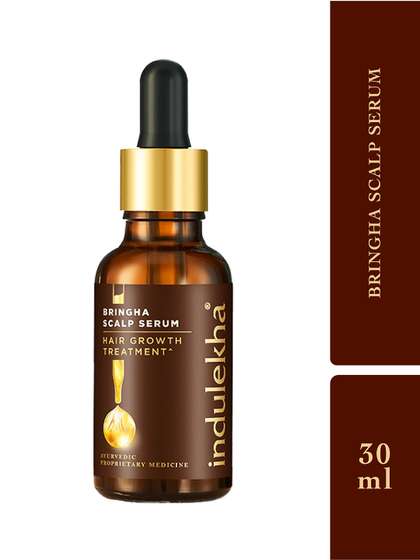 Indulekha Bringha
                          Hair Growth Treatment Ayurvedic Scalp Serum -
                          30ml