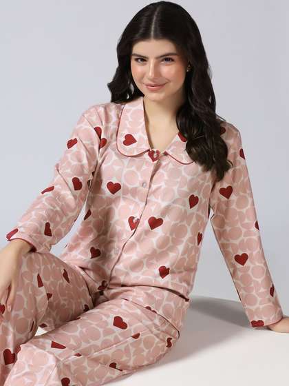 House of Comfort
                        Women Printed Night suit