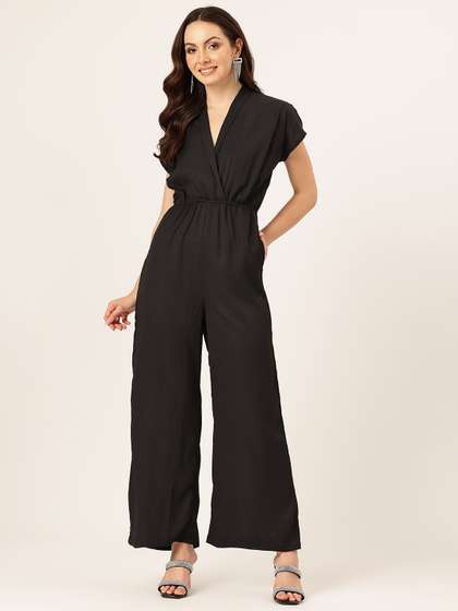 Sleek Italia Solid
                          Basic Jumpsuit