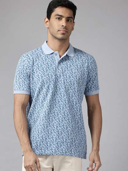 Park Avenue Floral Print Polo T-shirt