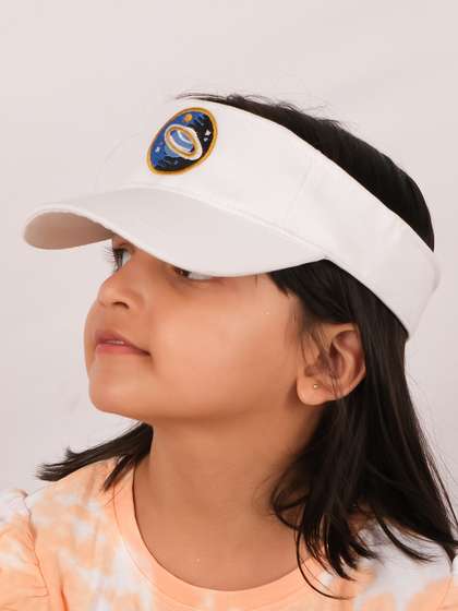 DukieKooky Unisex Kids
                    Embroidered Visor Cap