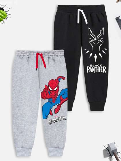 YK Marvel Kids Pack Of 2
                    Avengers Printed Cotton Joggers