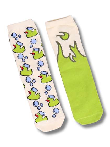 Thela Gaadi Pack Of 2
                    Printed Calf Length Socks