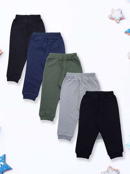YUV Infants Pack Of 5
                    Mid-Rise Joggers