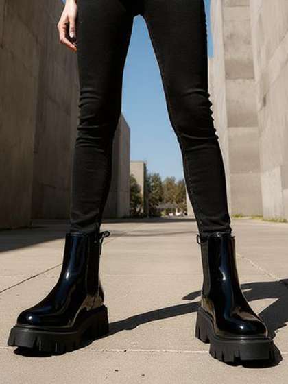 Stylestry Women
                        Casual Block-Heeled Chelsea Boots