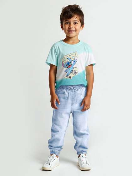 max Boys Regular Fit
                    Mid-Rise Heavy Fade Jeans