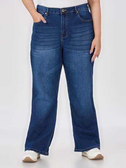 Style Quotient Plus
                        Size Women Bootcut High-Rise Stretchable Jeans