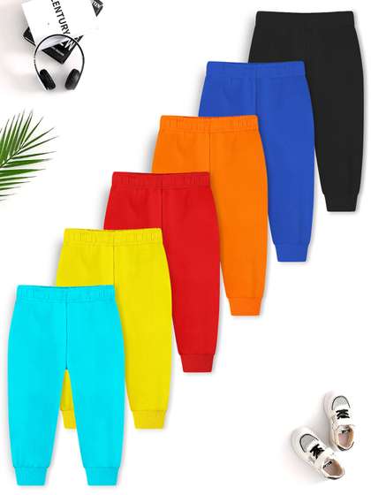 YK X Trampoline Infants
                    Pack Of 6 Mid-Rise Joggers