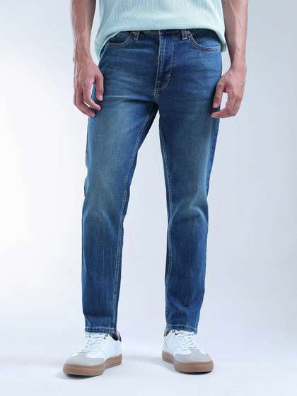 Flying Machine Men
                        Relaxed Fit Mid-Rise Light Fade Stretchable
                        Jeans