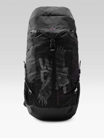 Wildcraft Blackout
                        Brand Logo Print Rucksack - Volume 45L