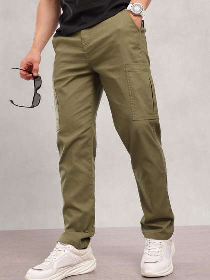 Nautica Men Regular
                        fit Cargo Trousers