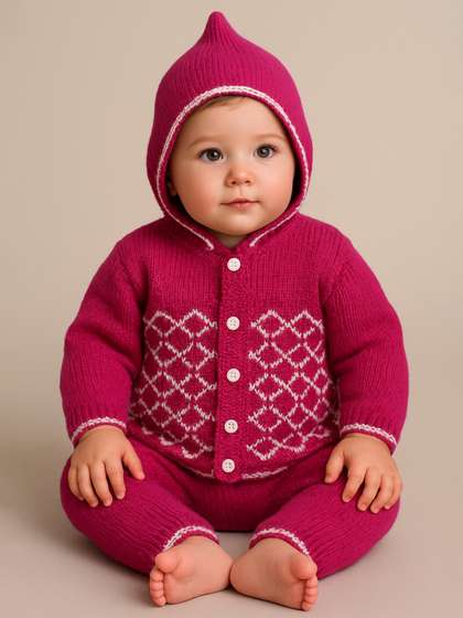 LeafBird Kids Woven
                    Design Baby Apparel Gift Set
