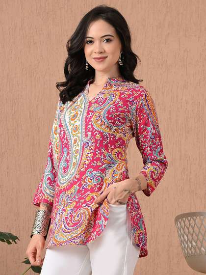 Anouk Rustic Women
                        Paisley Printed Kurti