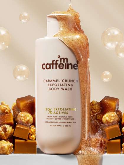 MCaffeine 7%
                        Exfoliating Body Wash with 1% Salicylic, 2%
                        Lactic Acid for Body Acne- 300ml