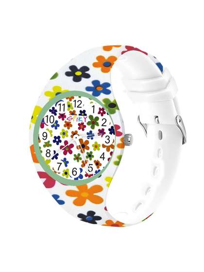 Spiky Kids Dial &
                    Straps Analogue Watch SPKEVA38 C3 FLR