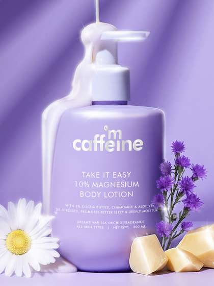MCaffeine 10%
                        Magnesium Body Lotion for 3X Stress Reduction,
                        Better Sleep - Vanilla -300ml