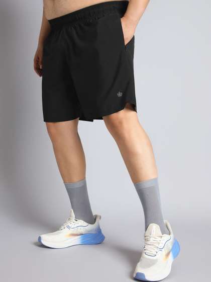 Cult Men Black
                        Runner'S Essential Plus Size Shorts