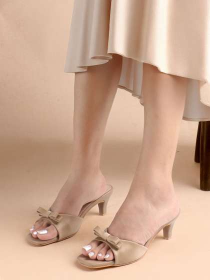 Chemistry Women
                          Work Kitten Heel Sandals with Bows