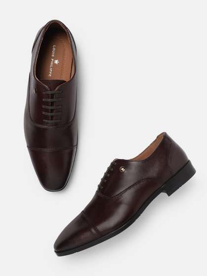 Louis Philippe Men
                          Leather Formal Oxfords