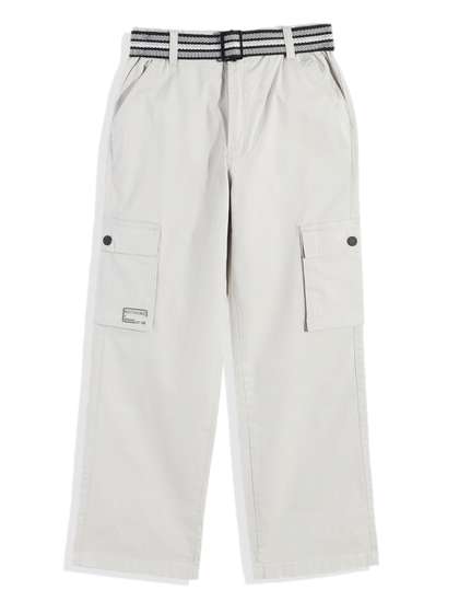 CAVIO Boys Comfort
                    Relaxed Fit Cargos Trousers With Belt