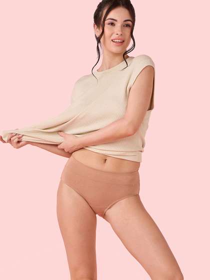 Enamor Mid-Rise Anti
                        Rash Antimicrobial Basic Briefs IP01 HOB