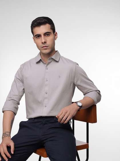French Connection
                        Men Premium Slim Fit Semiformal Shirt