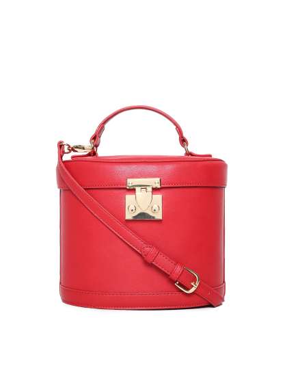 Forever 21 Bags Online In India Forever 21 Red Solid Satchel