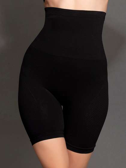Clovia Women Black
                        Tummy & Thigh Shapewears SW0025R13