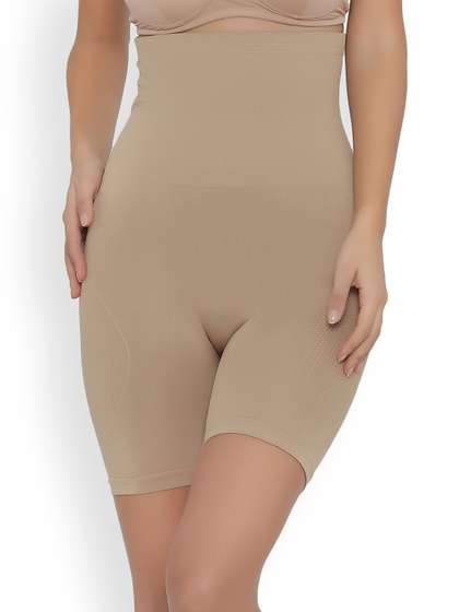 Clovia Women Beige
                          Tummy & Thigh Shapewears SW0025R24