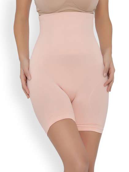 Clovia Women Peach
                        Tummy & Thigh Shapewears SW0025R16