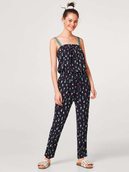 esprit jumpsuit navy