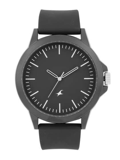 Fastrack Unisex
                        Black Analogue Watch 38024PP25