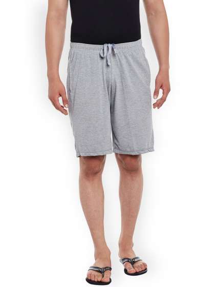 Price History of VIMAL JONNEY Men Solid Lounge Shorts from Myntra 111 2029379