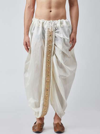 SOJANYA Men
                          Off-White Dhoti Pants