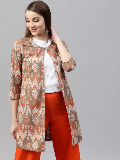 Orange Dress with Jacket