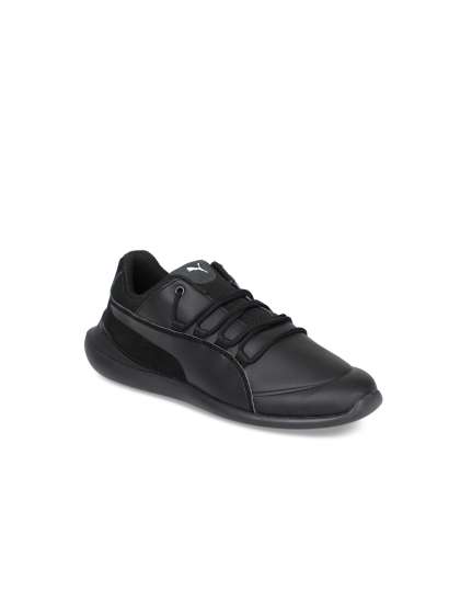 PUMA Motorsport Boys Black SF Evo Cat Jr Running Shoes